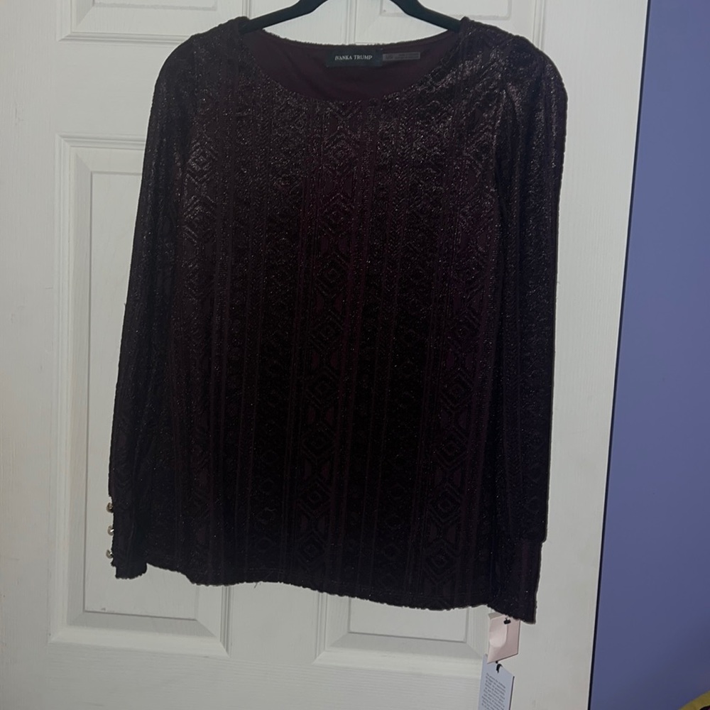 NWT Ivanka Trump Blouse Large